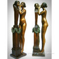 Bronze Lady Sculpture Nude (BFS-D271)